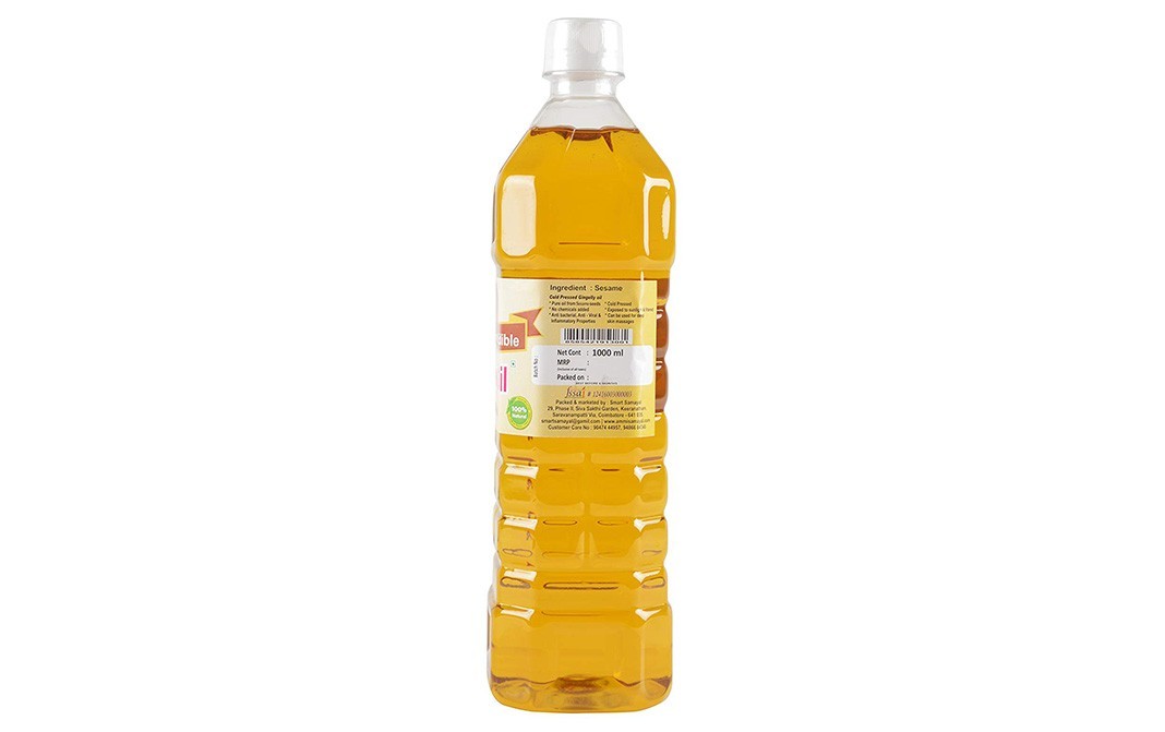 Ikkiyam Gingelly Oil (Filtered)    Bottle  1000 millilitre
